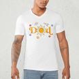 Dad Of The Birthday First Trip Around The Sun Bday Boy Men's V-Neck T-Shirt