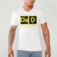 Dad Periodic Table Of Elements Men's V-Neck T-Shirt