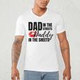 Dad In The Streets Daddy In The Sheets Men's V-Neck T-Shirt