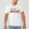 Dad Of The Sweet One Ice Cream 1st First Family Father's Day Men's V-Neck T-Shirt