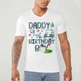Daddy Of The Birthday Boy Hole In One Golf Lover Men's V-Neck T-Shirt