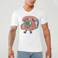 Dial It Back Retro Tech Nostalgia Vintage Premium Tri-Blend Men's V-Neck T-Shirt Dial It Back Retro Tech Nostalgia Vintage Premium Tri-Blend Men's V-Neck T-Shirt