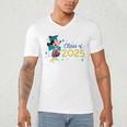 Disney Mickey Mouse Cap & Gown '25 Graduation Class Of 2025 Premium Tri-Blend Men's V-Neck T-Shirt