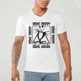 Disney The Nightmare Before Christmas Jack Bone Daddy Frame Men's V-Neck T-Shirt Disney The Nightmare Before Christmas Jack Bone Daddy Frame Men's V-Neck T-Shirt