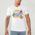 Disney And Pixar's Toy Story Dad Of The Birthday Cowgirl Men's V-Neck T-Shirt