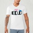 Doctor Of Education EDD Graduation 2021 Men's V-Neck T-Shirt
