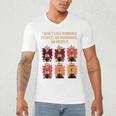I Dont Like Morning People Introvert Coffee Lover Antisocial Premium Men's V-Neck T-Shirt
