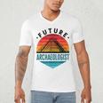 Future Archaeologist Pyramid Archaeology Student Graduation Men's V-Neck T-Shirt