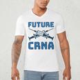 Future CRNA Nurse Anesthetist Student Nursing RN Graduation Men's V-Neck T-Shirt