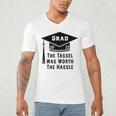 Grad 2022 Graduation Tassel Was Worth The Hassle Men's V-Neck T-Shirt