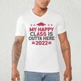Graduation 2022 My Happy Class Is Outta Here Senior Men's V-Neck T-Shirt