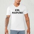 Homebody Indoorsy Introvert Ew Nature Men's V-Neck T-Shirt