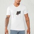 I Hope This BS Pays Off Graduation Bachelors Degree Men's V-Neck T-Shirt