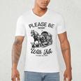 Horse Please Be Patient With Me I'm From The 1900s Men's V-Neck T-Shirt Horse Please Be Patient With Me I'm From The 1900s Men's V-Neck T-Shirt