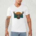 Hunting Is My Escape Introvert Hunter Antisocial Men's V-Neck T-Shirt