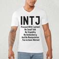 INTJ Rules Architect Personality Type Introvert Men's V-Neck T-Shirt INTJ Rules Architect Personality Type Introvert Men's V-Neck T-Shirt