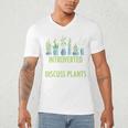 Introvert Farming Life Gardening For Geeky Plant Lover Men's V-Neck T-Shirt