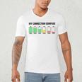 Introvert Low Battery My Connection Compass Men's V-Neck T-Shirt