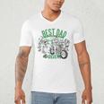 Jurassic World Best Dad Ever Men's V-Neck T-Shirt