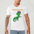 Kids Cute Graduation Dinosaur Smarty Saurus Kinder VPK Pre-k Grad Men's V-Neck T-Shirt
