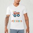 Kids I Just Crushed Preschool Monster Graduation Pre-K Shirt Men's V-Neck T-Shirt