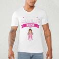 Kids Princess Girl Preschool Graduate 2018 Graduation Pre-K Men's V-Neck T-Shirt