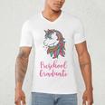 Kids Unicorn Preschool Graduation Men's V-Neck T-Shirt