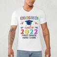 Kindergarten Graduation Class Of 2022 1st Grade Here I Come Men's V-Neck T-Shirt