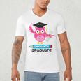 Kindergarten Graduation Tee Shirt Pink Owl T-Shir Men's V-Neck T-Shirt