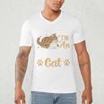Kitty Pet Lover Introvert Person Cats Show Family Member Men's V-Neck T-Shirt