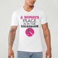 Lawyer Attorney Law School Graduation Female Women Men's V-Neck T-Shirt