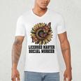 Licensed Masters Social Work Worker LMSW Graduation 2026 Men's V-Neck T-Shirt