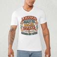 Licensed Social Worker Masters MSW LMSW Graduation 2026 Premium Tri-Blend Men's V-Neck T-Shirt