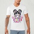 Lil Miss 1st Grade Grad Graduation Last Day Of 1st Grade Men's V-Neck T-Shirt