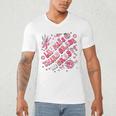 Lil Miss Third 3rd Grade Grad Graduation Last Day Girls Kid Men's V-Neck T-Shirt