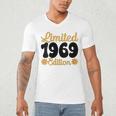 Limited 1969 Edition Retro Nostalgia Art Men's V-Neck T-Shirt