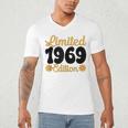 Limited 1969 Edition Retro Nostalgia Art Men's V-Neck T-Shirt Limited 1969 Edition Retro Nostalgia Art Men's V-Neck T-Shirt