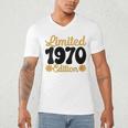 Limited 1970 Edition Retro Vintage 70s Nostalgia Men's V-Neck T-Shirt