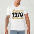 Limited 1970 Edition Retro Vintage 70s Nostalgia Men's V-Neck T-Shirt