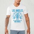 Los Angeles Hotrods Automotive Nostalgia Premium Tri-Blend Men's V-Neck T-Shirt
