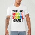 Middle School Graduation Class Of 2018 Shirt Men's V-Neck T-Shirt