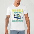 Nineties Girls Make The Coolest Moms Nostalgia 90s Mom Men's V-Neck T-Shirt Nineties Girls Make The Coolest Moms Nostalgia 90s Mom Men's V-Neck T-Shirt