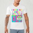 I Have No Idea What This Is Retro 70's 80's 90's Nostalgia Premium Tri-Blend Men's V-Neck T-Shirt I Have No Idea What This Is Retro 70's 80's 90's Nostalgia Premium Tri-Blend Men's V-Neck T-Shirt