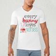 Nurse LPN RN CNA Easter Graduation Nursing 2021 Men's V-Neck T-Shirt
