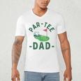 The Par Tee Dad Hole In One Golf Parents Matching Family Men's V-Neck T-Shirt