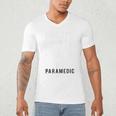 Paramedic School Graduation TShirt For Paramedic Busted Men's V-Neck T-Shirt