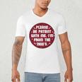 Patient I'm From The 1900s Fathers Day Please Be Premium Men's V-Neck T-Shirt