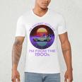 Be Patient With Me I'm From The 1900s Synthwave Premium Men's V-Neck T-Shirt
