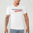 PhD Thesis Defense Graphic Doctoral Graduation Men's V-Neck T-Shirt