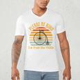Please Be Kind I'm From The 1900s Penny Farthing Premium Men's V-Neck T-Shirt